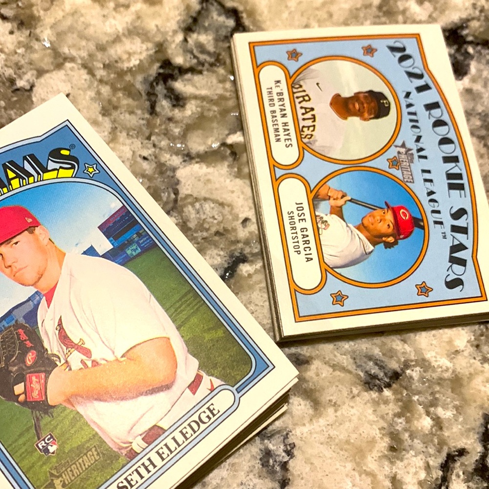 59pc 2022 Topps Heritage Rookies - Picture 6 of 7